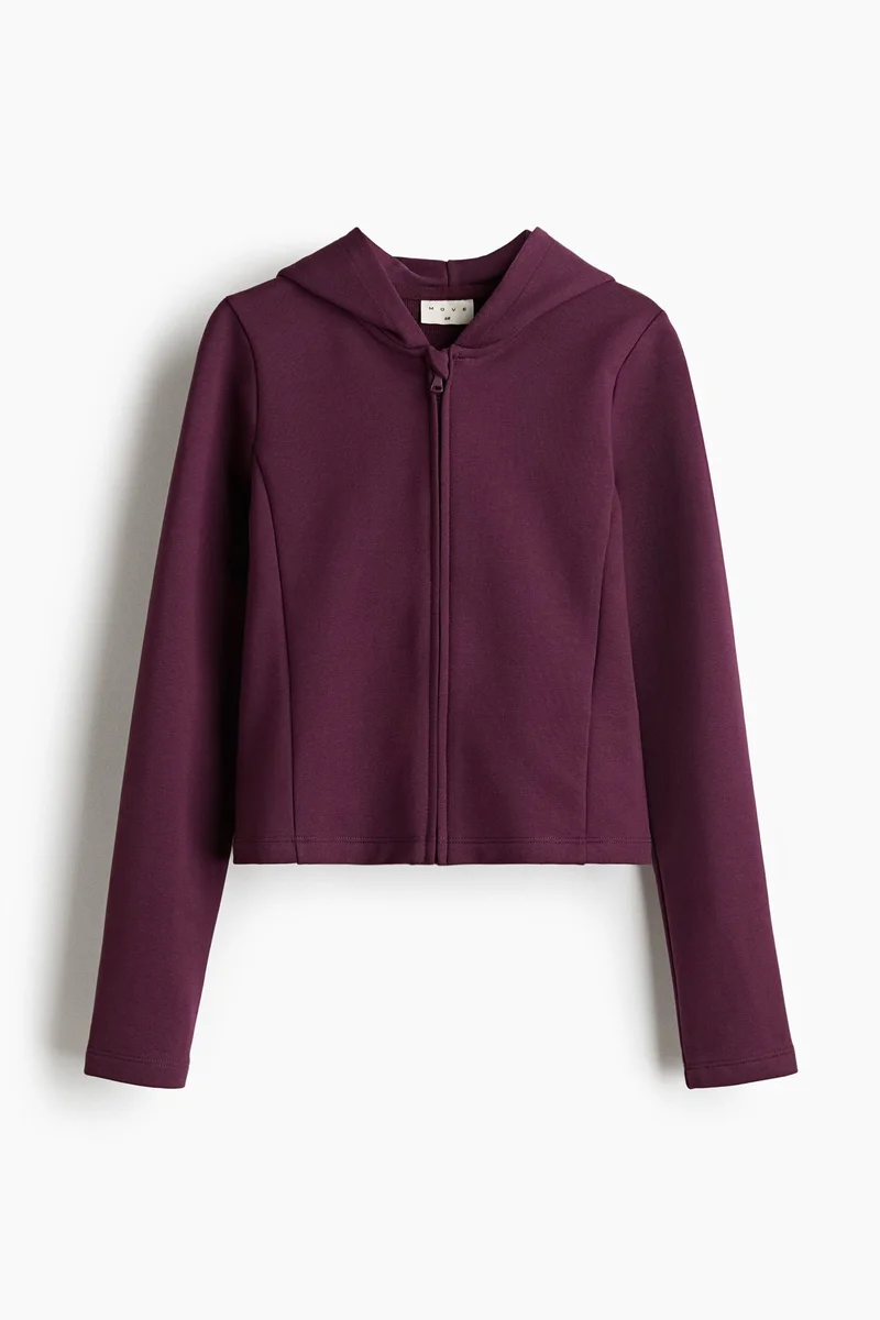 H&M Zip-through sports hoodie