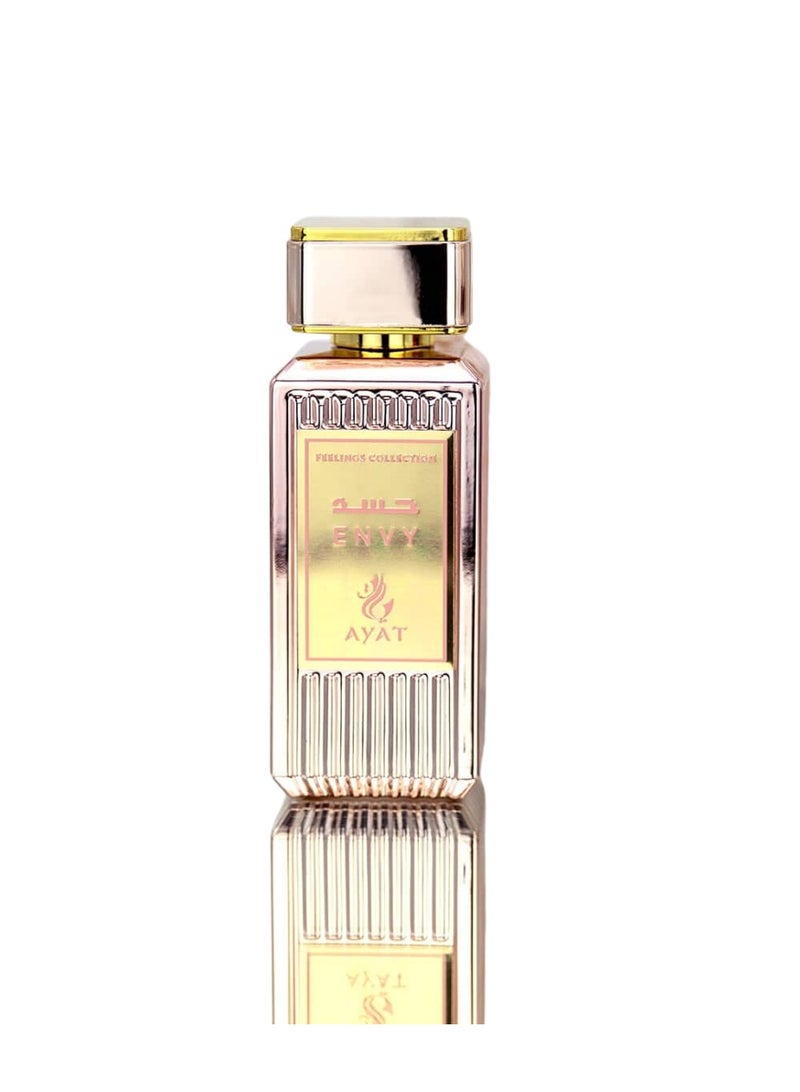 Ayat Perfumes Envy – Ayat Perfumes Feelings Collection | Elegant Long Lasting Extrait de Parfum | Green Floral Perfume 100ML Unisex - Image 4