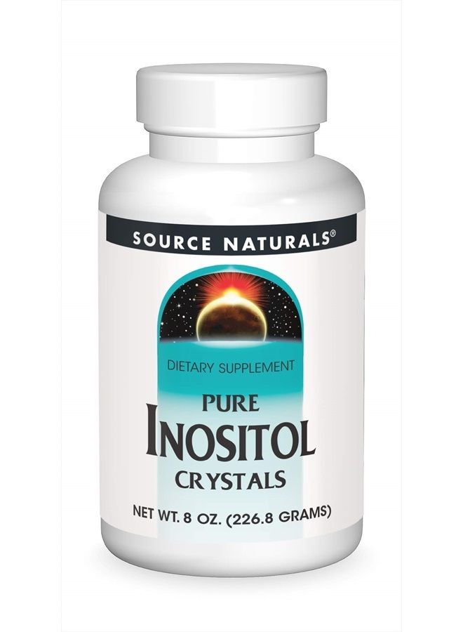 Source Naturals Pure Inositol 844 mg Dietary Supplement - 8 oz CRYSTALS - Image 1