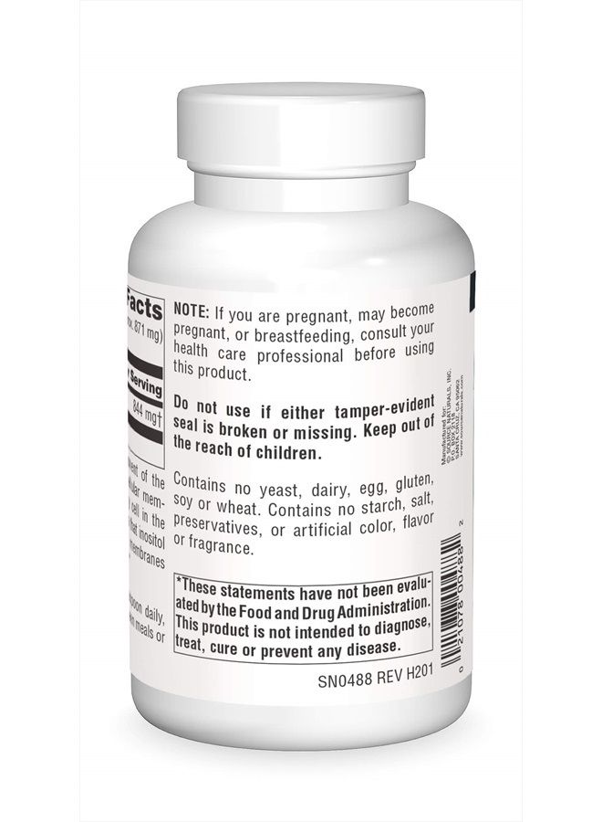 Source Naturals Pure Inositol 844 mg Dietary Supplement - 8 oz CRYSTALS - Image 2