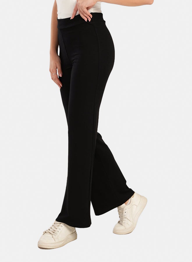 Carina Straight Cut Solid Pants - Image 1