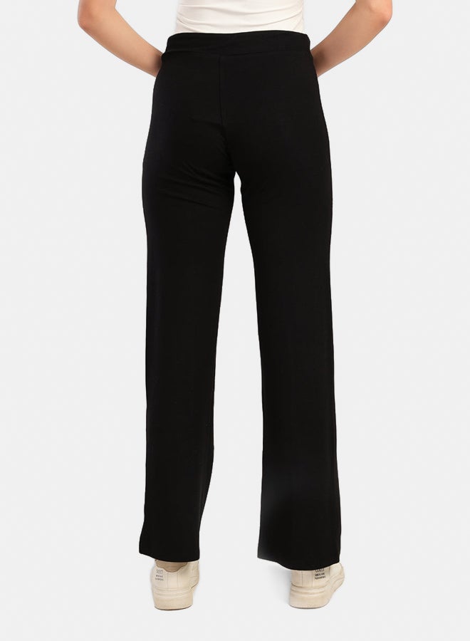 Carina Straight Cut Solid Pants - Image 2