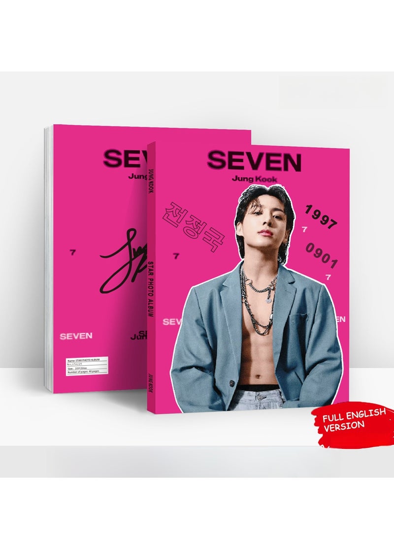 BTS Member Jungkook Solo Album SEVEN photo Album