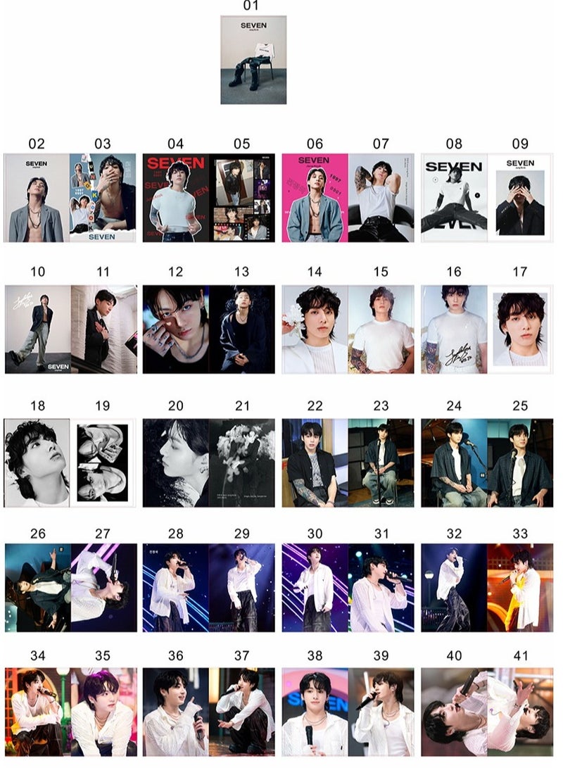 BTS Member Jungkook Solo Album SEVEN photo Album