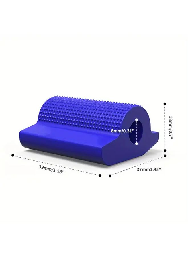 Black Motorcycle Gear Shift Rubber Sleeve Cover Universal Replacement Footrest - Image 2
