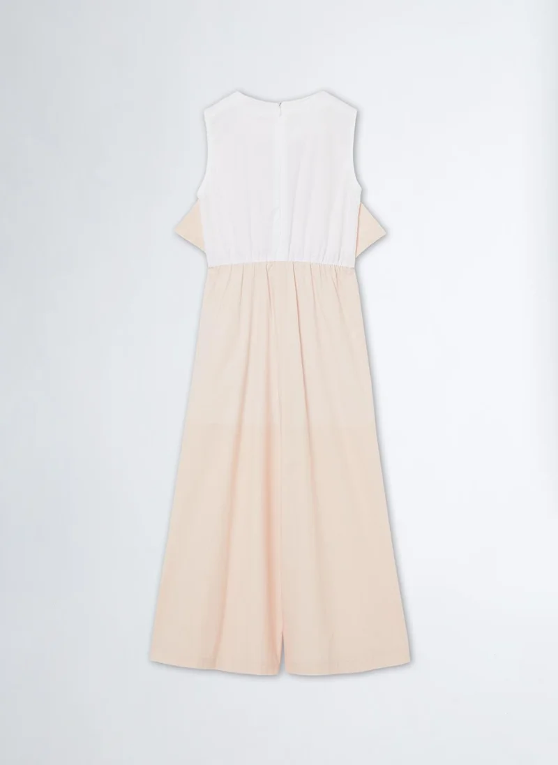ليو جو Jumpsuit with Maxi-Bow