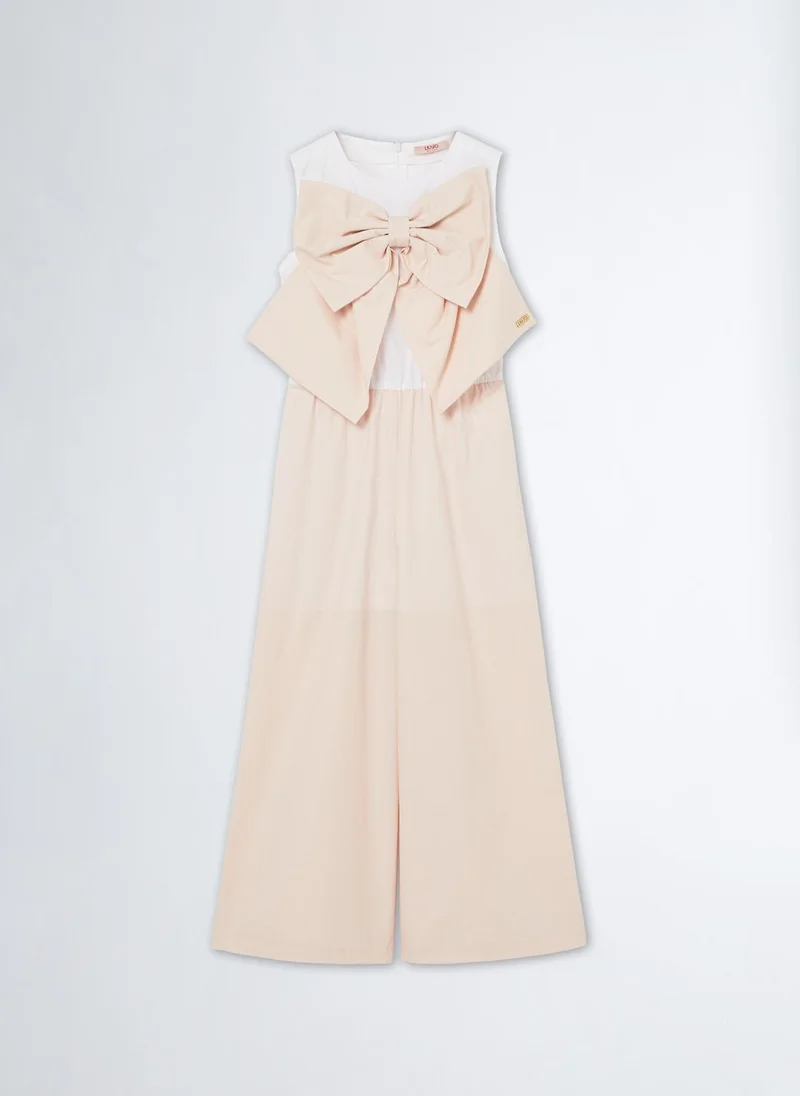 ليو جو Jumpsuit with Maxi-Bow