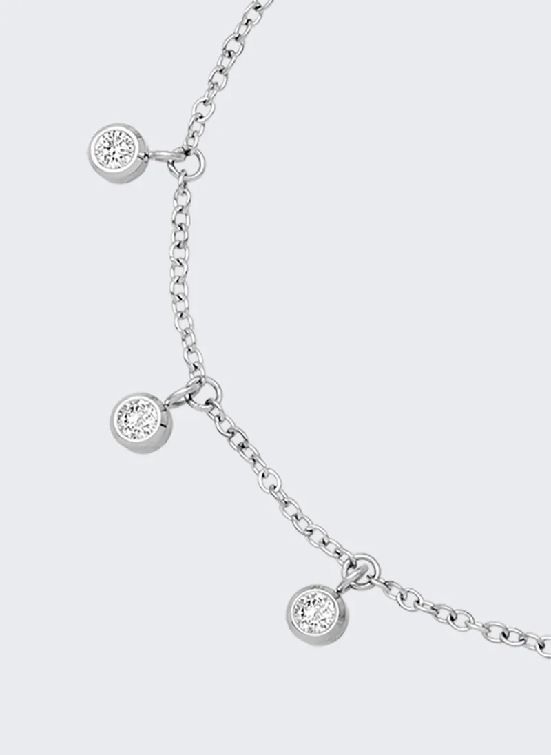 ليو جو خلخال مزيّن بحلي كريستالية