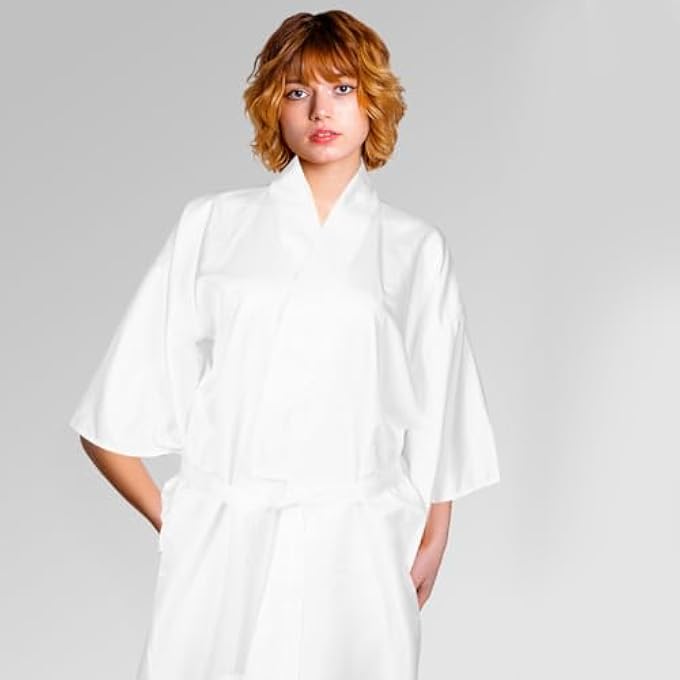TRADITIONAL JAPANESE KIMONO UNDERDRESS WHITE LONG SLEEVE ELEGANT POLYESTER COMFORTABLE FOR WOMEN COSPLAY FESTIVE OCCASIONS WEDDING DAILY - Image 3