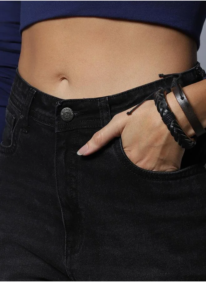 هاي ستار Stretchable Bootcut Jeans with Pockets by Styli