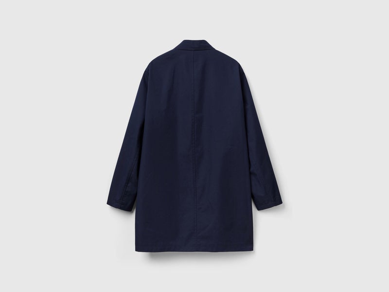 Benetton Men Regular Fit Lined Coat - Image 4