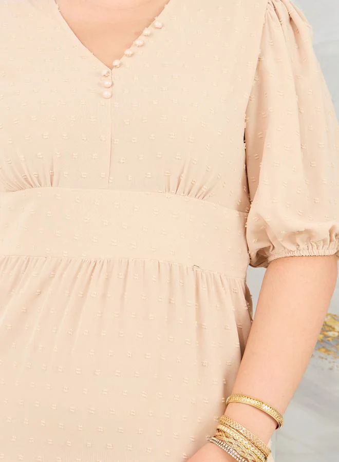 ستايلي Tiered Maxi Dress