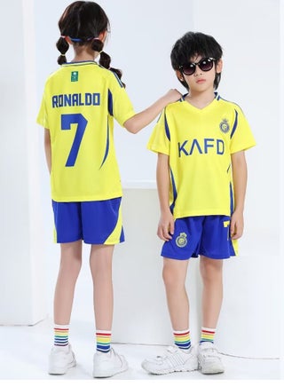 Ronaldo's new Riyadh Victory team home football jersey same style men's and women's club children's clothing children's football uniform competition football jersey suit - pzsku/Z301692C66113D41AE321Z/45/_/1723431067/71846f45-0849-4b56-9d90-33bd83ee83de
