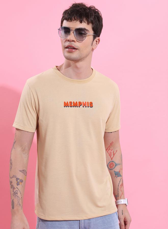 كيتش تيشيرت بياقة دائرية وطبعة جرافيك بقصة مريحة من ستايلي - Image 3