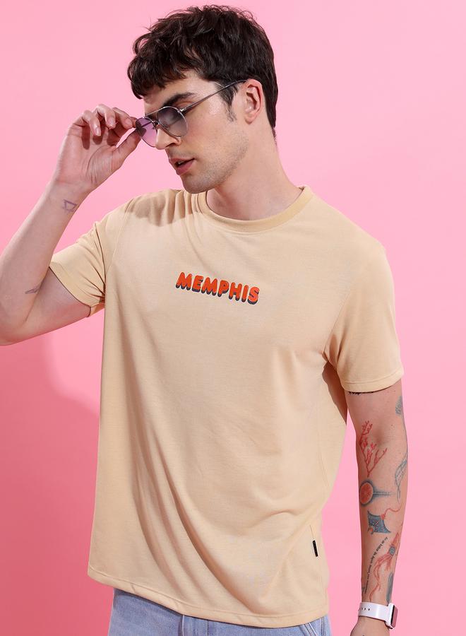 كيتش تيشيرت بياقة دائرية وطبعة جرافيك بقصة مريحة من ستايلي - Image 4