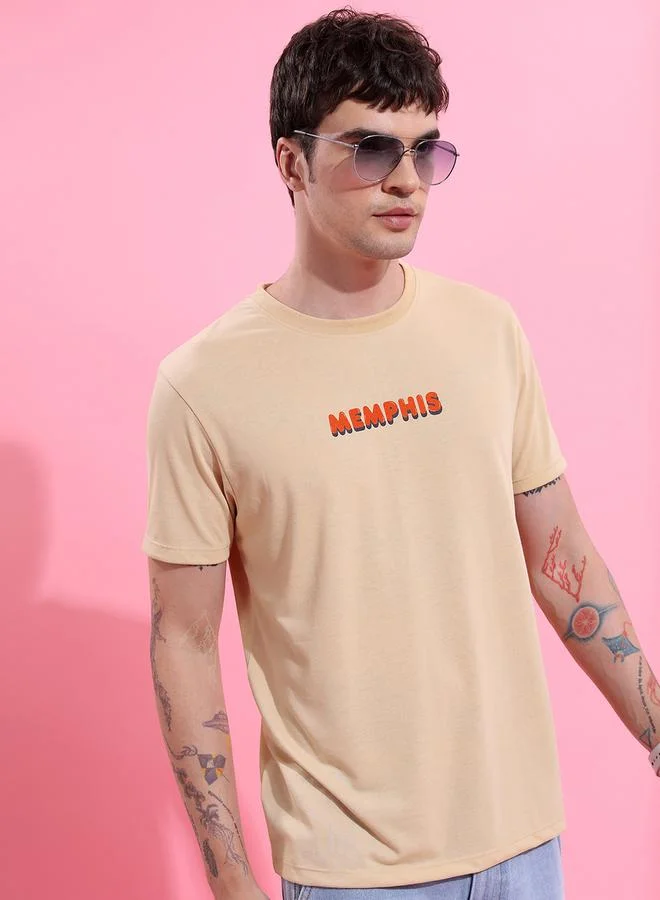 Ketch Ketch Graphic Print Round Neck Relaxed Fit T-Shirt
