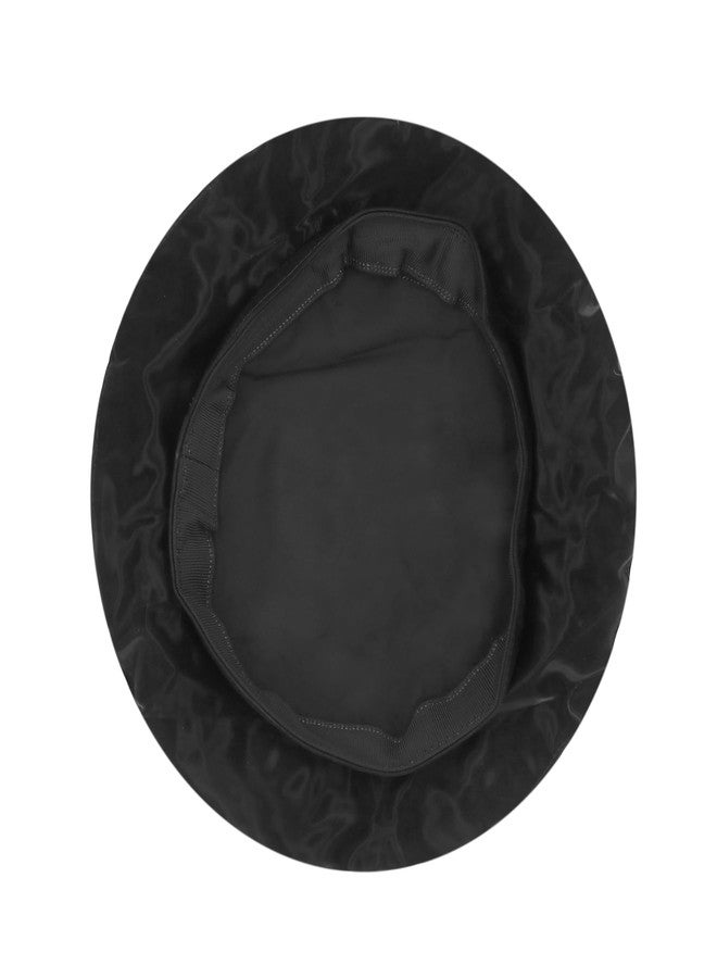 MOSSTYUS Womens Classic Pu Leather French Black Art Basque Beret Tam Beanie Hat Cap Fashion Hat All-Match Painter - Image 5