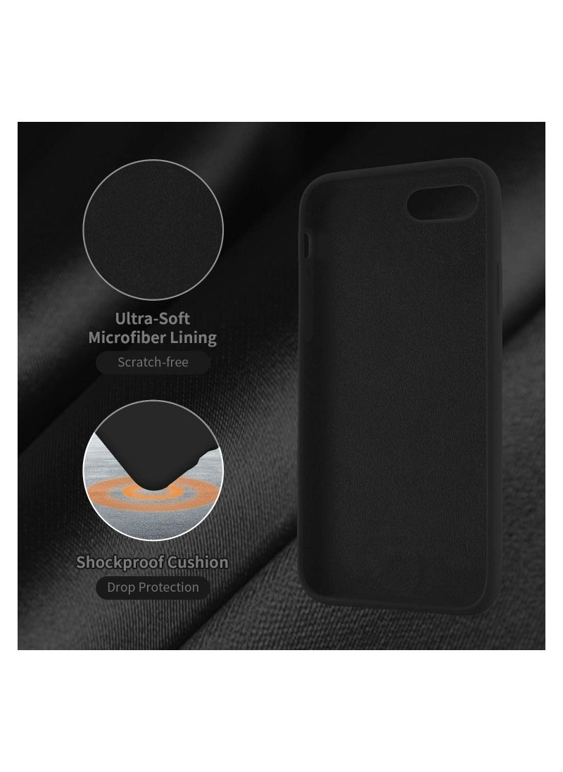 Rock Pow - Silicone Case Cover For Apple iPhone 7/8 Black - Image 1