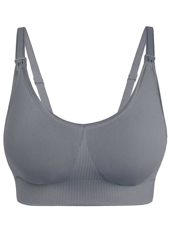 Maternity Front Button Plus Size Bra - Image 1