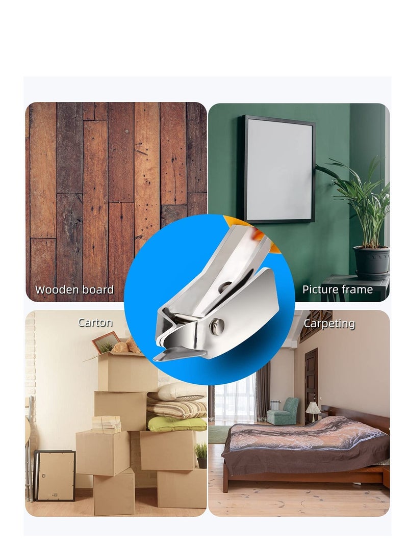 SOLARAE Staple Remover Tool Office Cute Staple Puller Upholstery Staple Remover Carpet Staple Remover Heavy Duty Staple Remover with Ergonomic Handle - Image 2