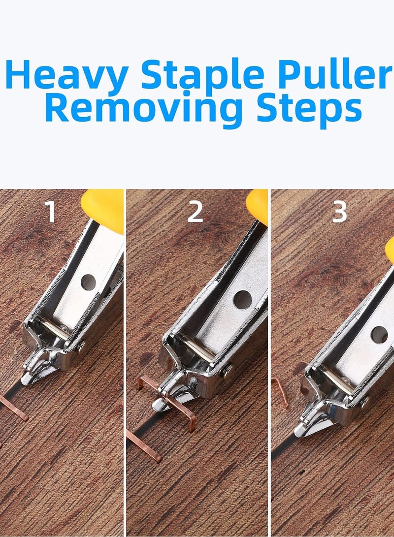 SOLARAE Staple Remover Tool Office Cute Staple Puller Upholstery Staple Remover Carpet Staple Remover Heavy Duty Staple Remover with Ergonomic Handle - Image 5