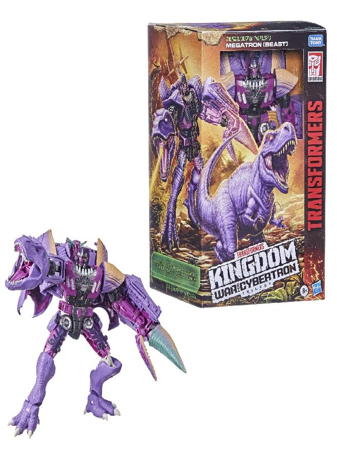 Transformers Toys Generations War for Cybertron: Kingdom Leader WFC-K10 Megatron (Beast) Action Figure - Kids Ages 8 and Up, 7.5-inch - Image 3