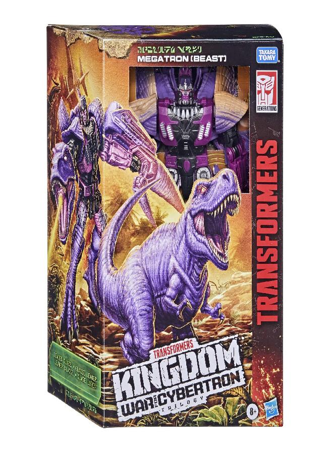 Transformers Toys Generations War for Cybertron: Kingdom Leader WFC-K10 Megatron (Beast) Action Figure - Kids Ages 8 and Up, 7.5-inch - Image 5