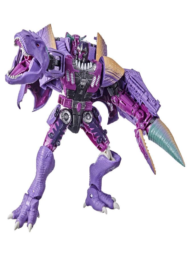 Transformers Toys Generations War for Cybertron: Kingdom Leader WFC-K10 Megatron (Beast) Action Figure - Kids Ages 8 and Up, 7.5-inch - Image 1