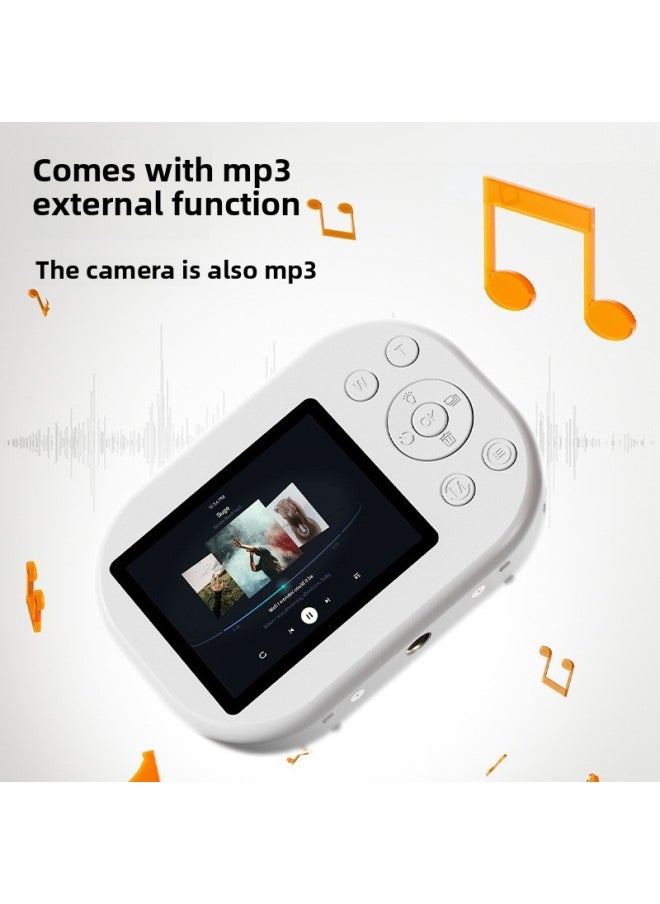 Generic Digital Camera CCD Student Campus High-definition Beauty Selfie Retro Entry-level Micro-single Travel Camera-Body Color:8g Memory Card  - Image 5