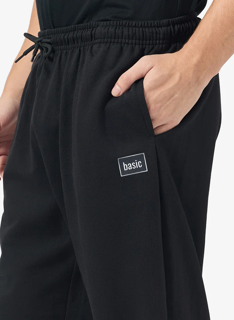 Seventy Five Basics Patch Detail Oversized Joggers