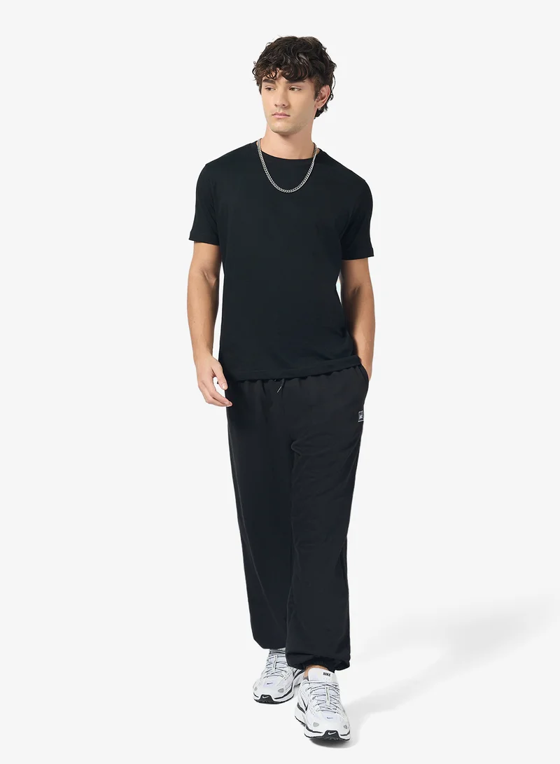 Seventy Five Basics Patch Detail Oversized Joggers