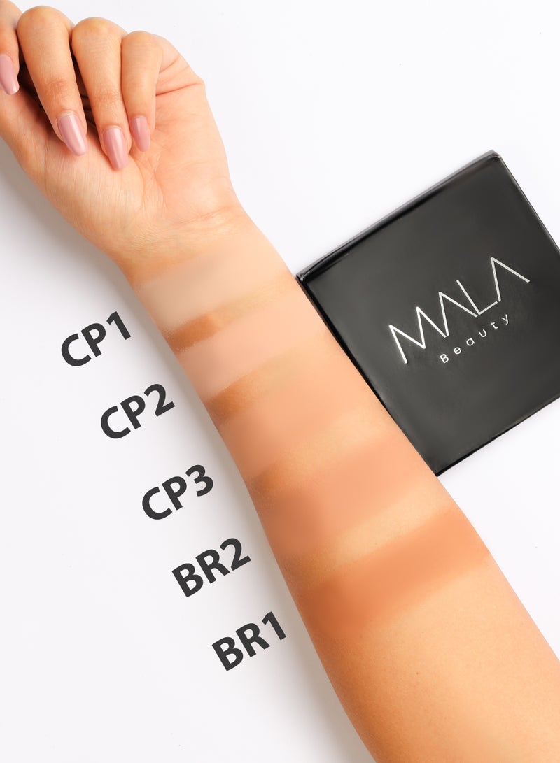 mala beauty Bronzing Powder Shade 1 - Image 2