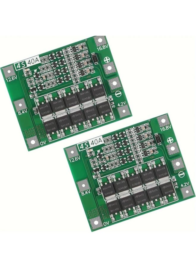 3Pcs 4S 40A Balance BMS Protection Board 11 1V To 16 8V For 18650 Battery Drill Motor - Image 1