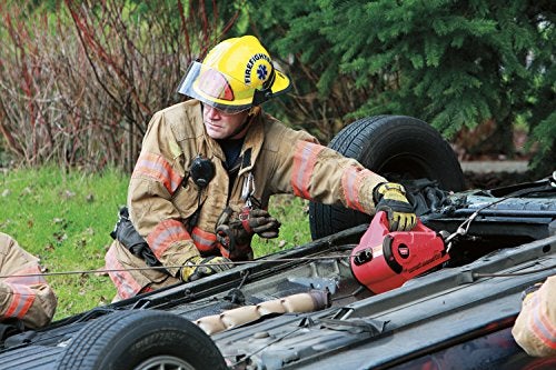 WARN ون 885030 بولزأول رافعة كهربائية محمولة بدون سلك 24 فولت DC مع كابل فولاذي و 1 حزمة بطارية قابلة للشحن: سعة رفع/سحب 1/2 طن (1,000 رطل)، أحمر - Image 3