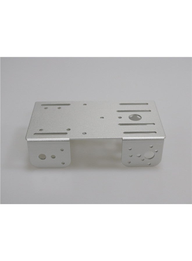 Smart Car Chassis Metal Panel Top Plate Bracket 135*75*35mm Compatible Arduino DIY Accessories-Color:Silver  - Image 1