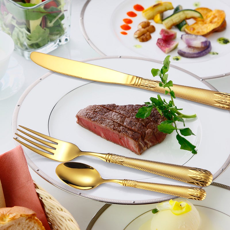 1 Set Stainless Steel Flatware Spoon Forks And Cutter Home Supplies - Image 5
