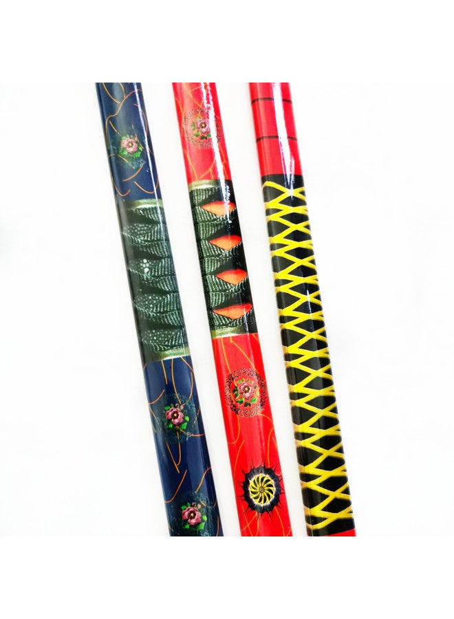 Scenic Spots Sell Printed Dragon Wooden Samurai Sword Stall Temple Fair Supply Ninja Samurai Sword Yiwu Wholesale-Color:Green Dragon Sword