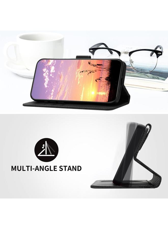 اس-توب جراب لهاتف Redmi Note 12 Turbo / Xiaomi Poco F5 جراب جلدي منقوش برأس فيل مع حبل - Image 4