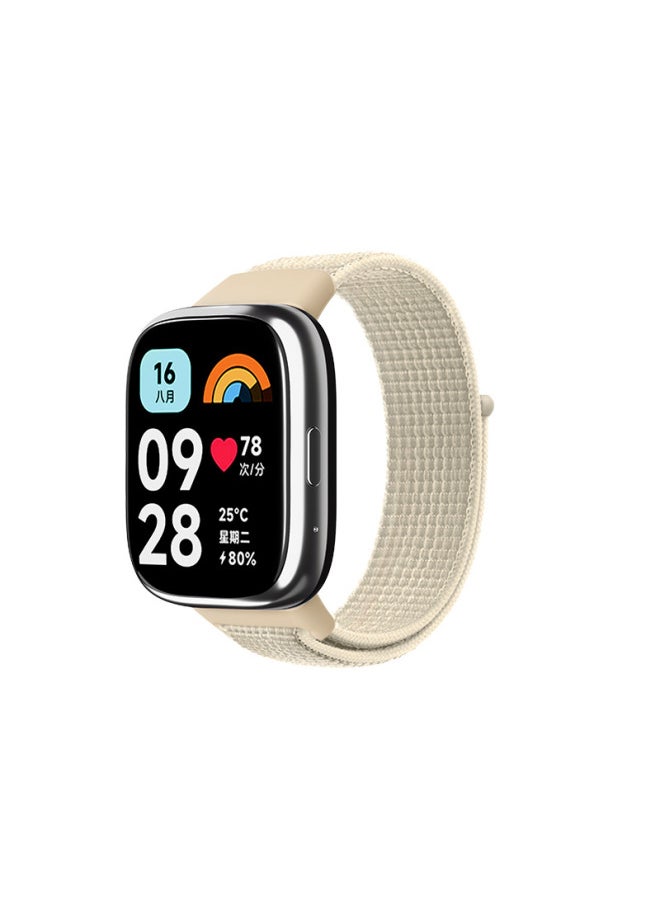 Generic For Redmi Watch3 Active Strap Redmi Watch3 Lite/Redmi Youth Edition 3 Wristband-Color:starlight Color-Specifications:Red Rice Youth Edition Nylon  - Image 1