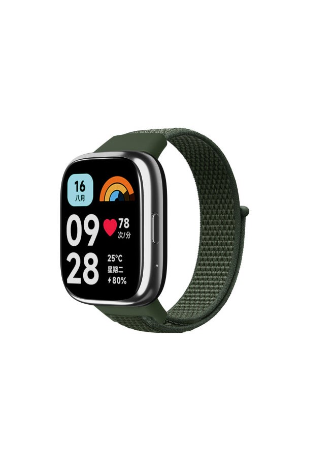 Generic For Redmi Watch3 Active Strap Redmi Watch3 Lite/Redmi Youth Edition 3 Wristband-Color:starlight Color-Specifications:Red Rice Youth Edition Nylon  - Image 3