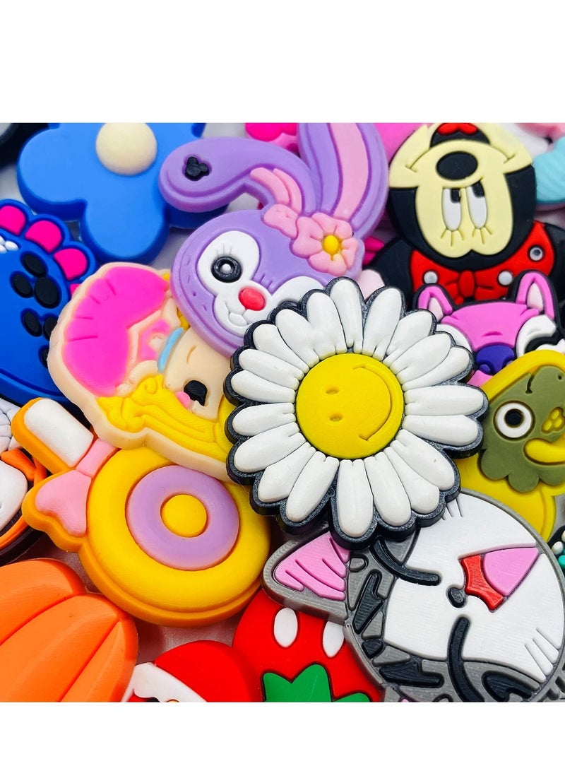 Shoe Decoration Charms 30 Pcs Random Different Croc Charm for Shoe Wristband - Image 1
