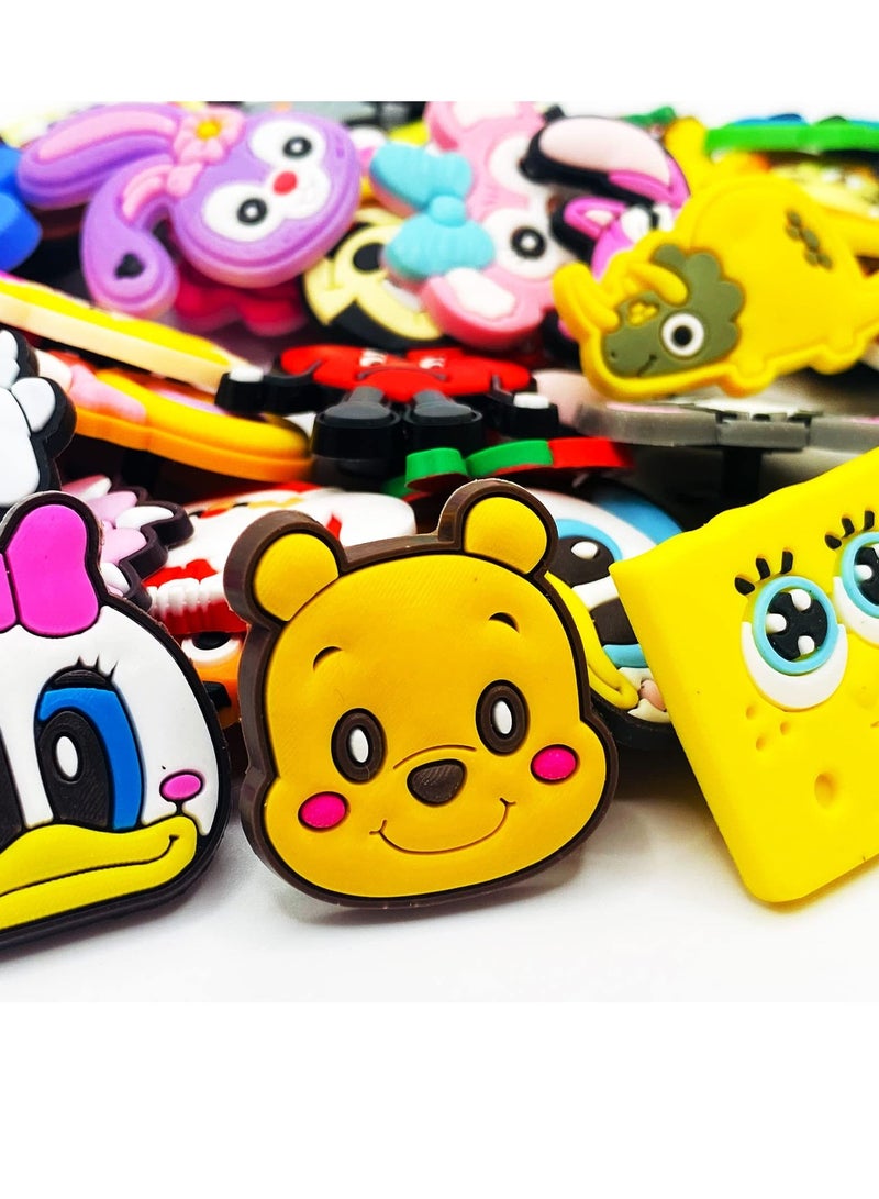Shoe Decoration Charms 30 Pcs Random Different Croc Charm for Shoe Wristband - Image 2