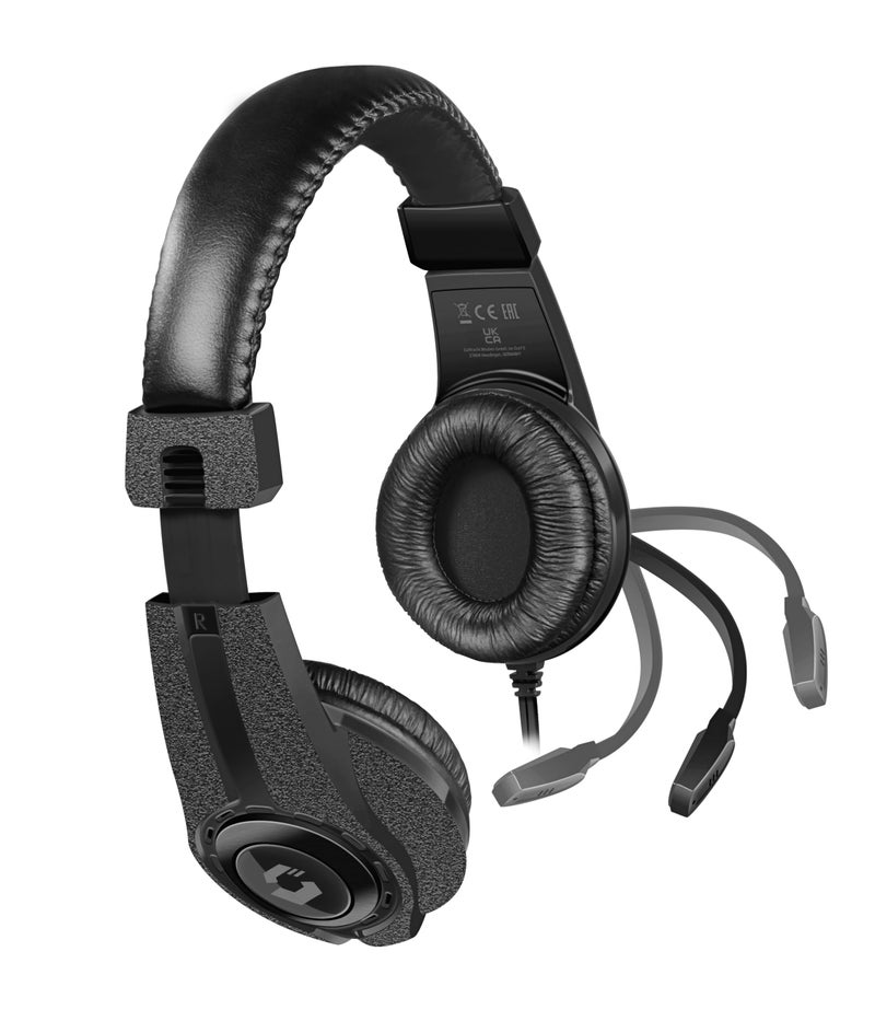 Speedlink LEGATOS Wired Gaming Headset - Lightweight Headphones with Microphone and Wired Remote Control, Compatible with PC, PS5, PS4, Xbox, Switch, 3.5mm Jack with Y Adapter, Black - Image 3