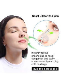 Generic Anti Snoring Nasal Dilators, Reduce Snore Nasal, Congestion Relief, for Better Breathing & Sleeping  - Image 2