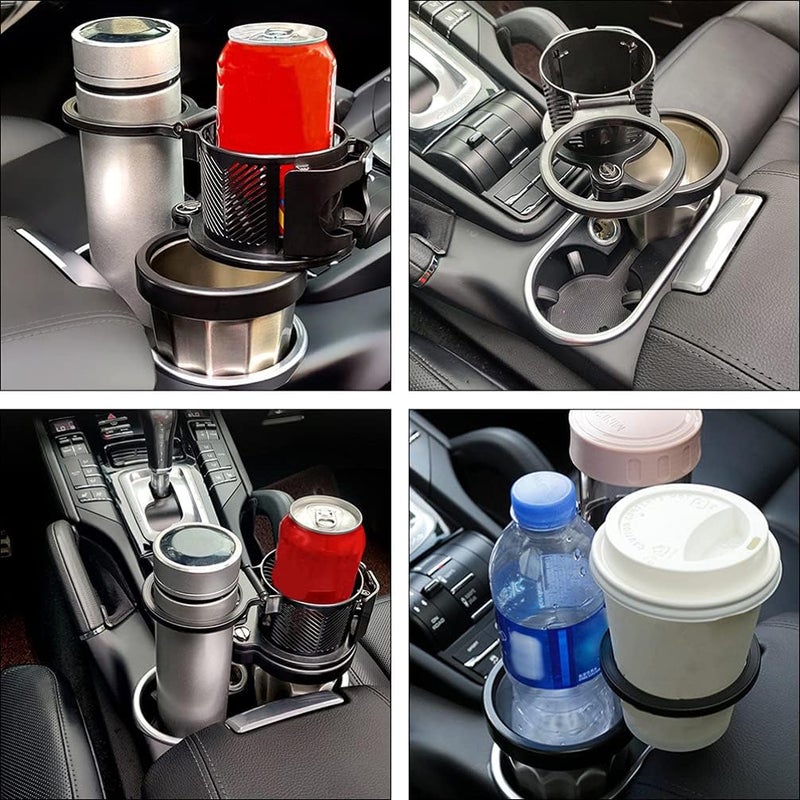 FAVOMOTO 1pc Multi-Function Air Outlet Cup Holder for Car Ergonomic Design Lightweight Compact Water Cup Rack Compatible Phones Easy Installation and Sturdy Accessory for Vehicles - Image 4