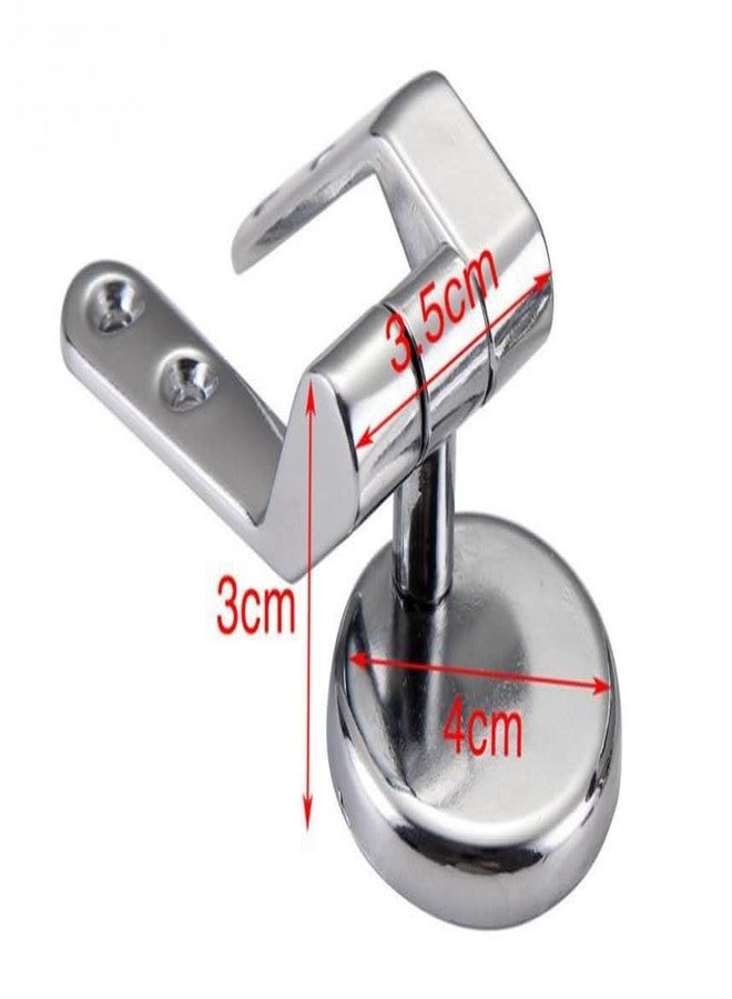 Gavigain Toilet Lid Fixings Toilet Hinges Repair Replacement Kit,Universal White Zinc Alloy Toilet Seat Hinges Replacement with Screw and Nuts for Toilet Seats Lids - Image 5