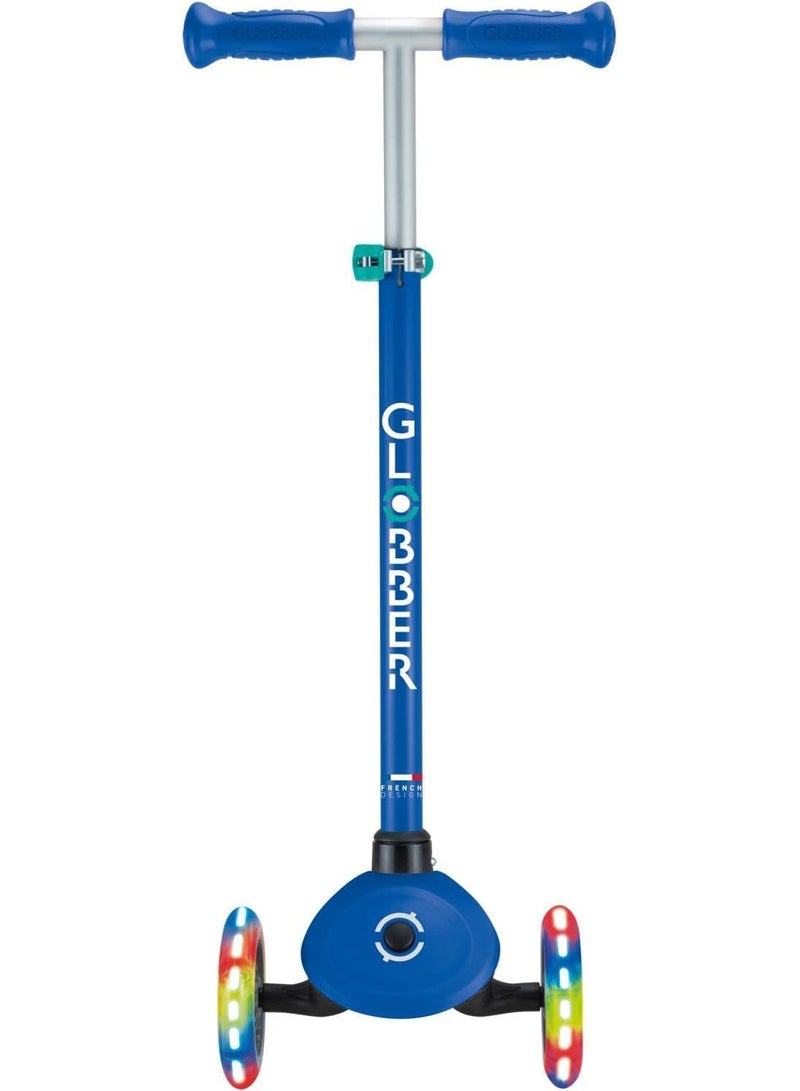 Globber Primo Light Scooter Navy Blue/ Emerald Green 423-600-4 - Image 2