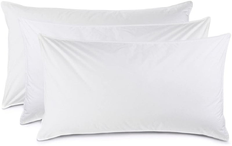 Generic Pillow Polyester Fibre Solid Sleeping Pillow Pack of 2White 47x62  - Image 1