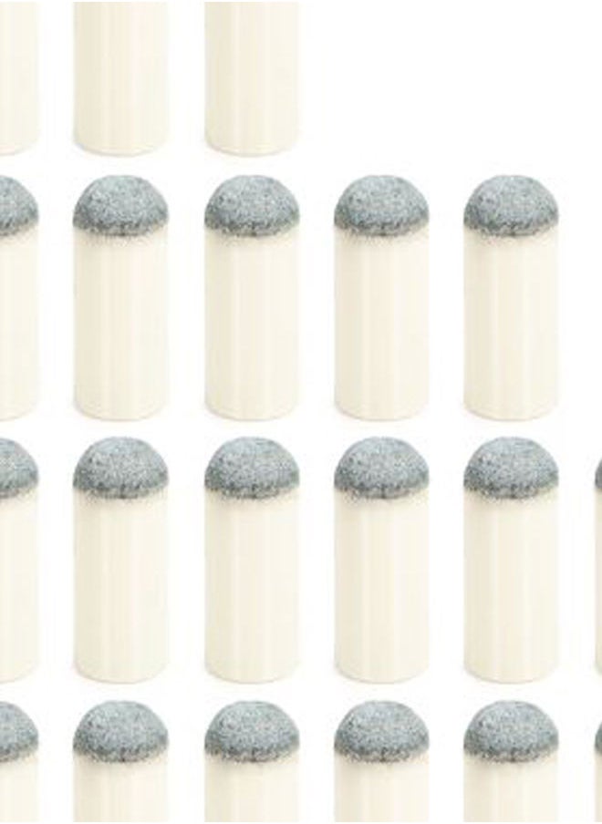 NIBEMINENT 100-Piece Ferrules Head Billiard Cue Tips Set 13millimeter  - Image 2