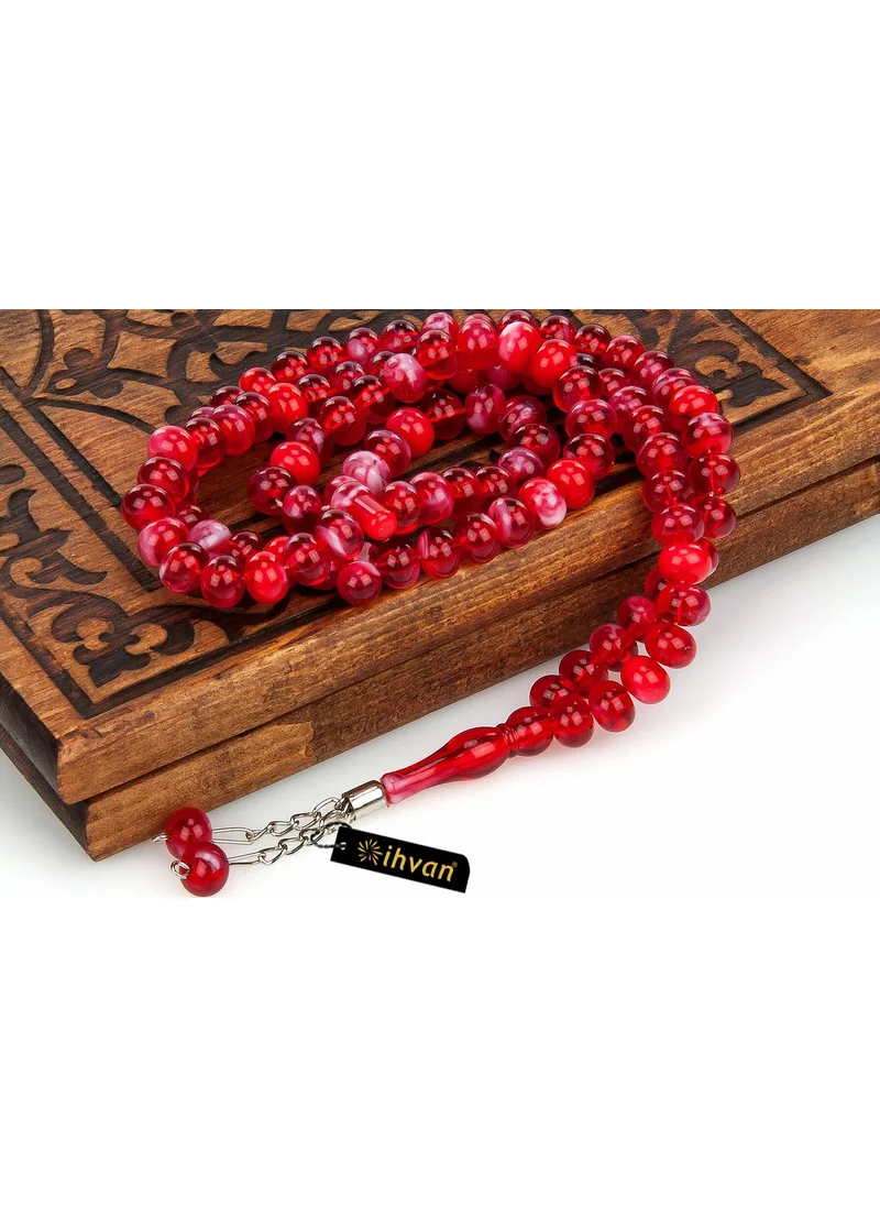 İhvan Online 1st Quality 10MM 99 Count Hajj Umrah Gift Prayer Beads (10 Pieces)